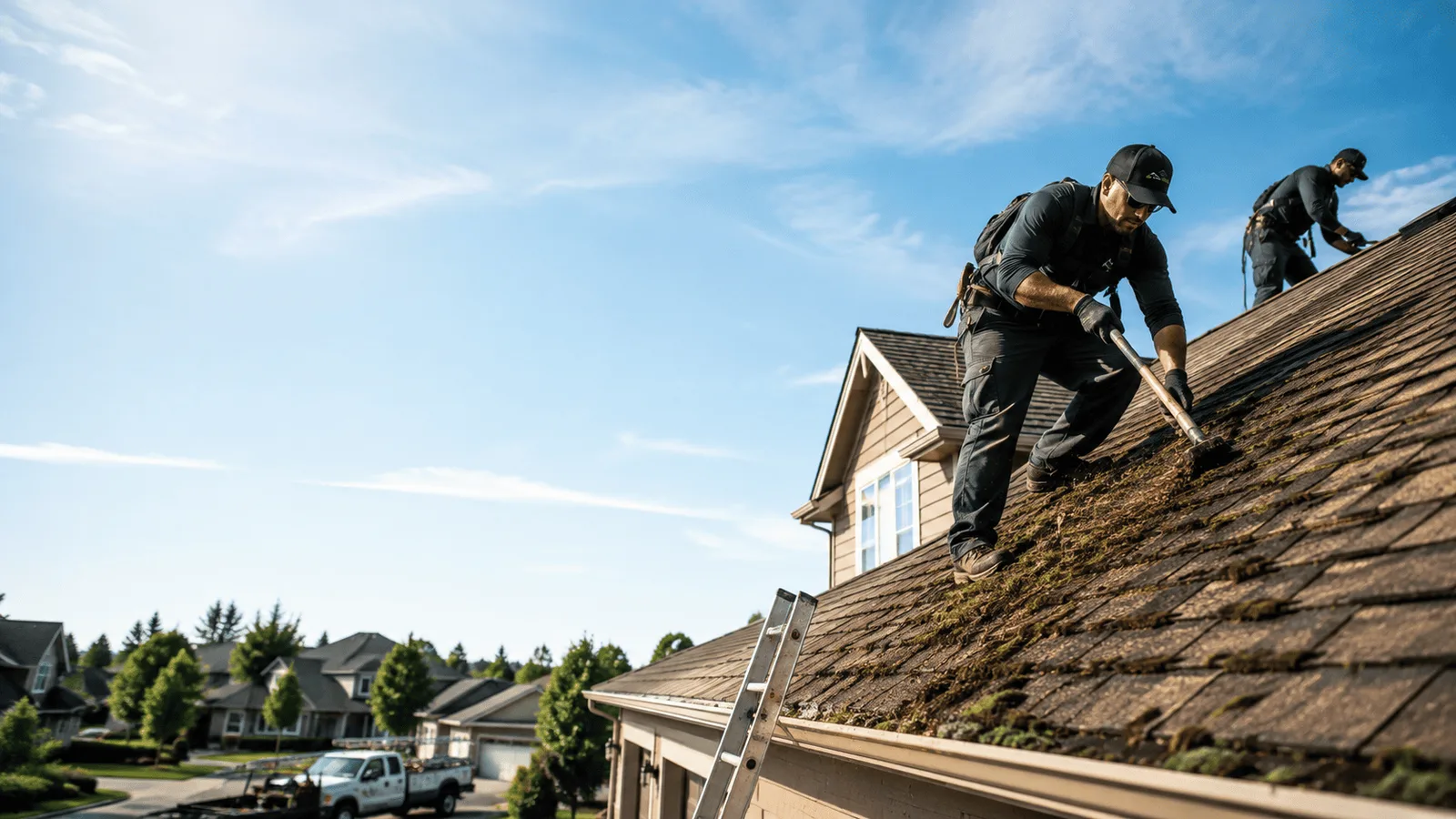 Roof Moss Removal in Cygnet, OH near me